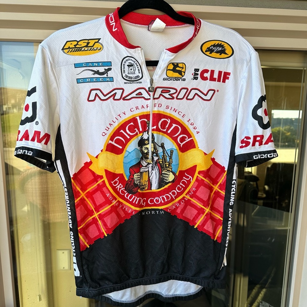 Vintage Giordano half-zip Cycling Jersey, L-4-50